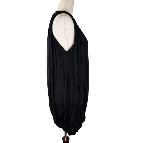Jo No Fui Black Sleeveless Balloon Hem Dress Size S - Picture 4 of 8